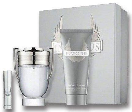 P.R. Set Invictus M 100ml edt + 100ml SG + edt 10ml